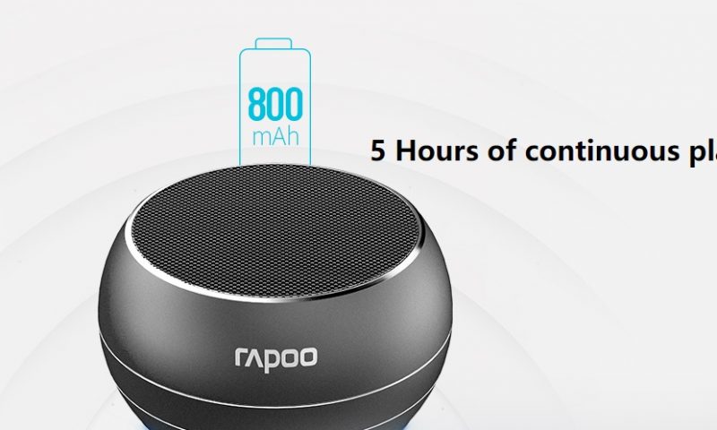 Rapoo A100 Now Available in Nepal; Portable Mini Bluetooth Speaker
