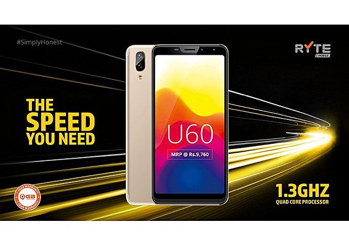 Budget Phone Ryte U60 is Now Available in Nepal