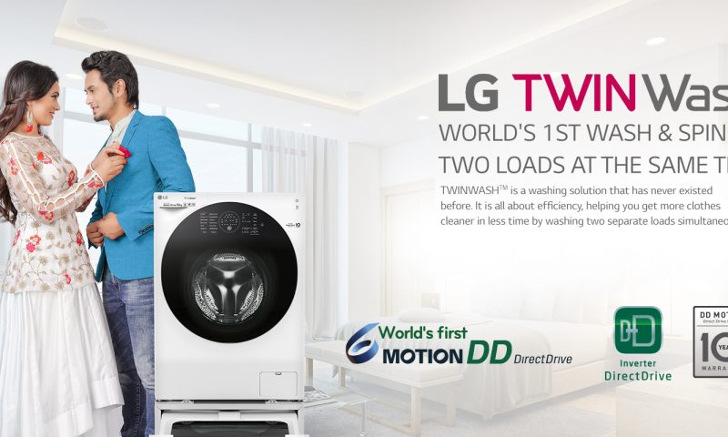 LG Twin Wash Washing Machine Launched in Nepal