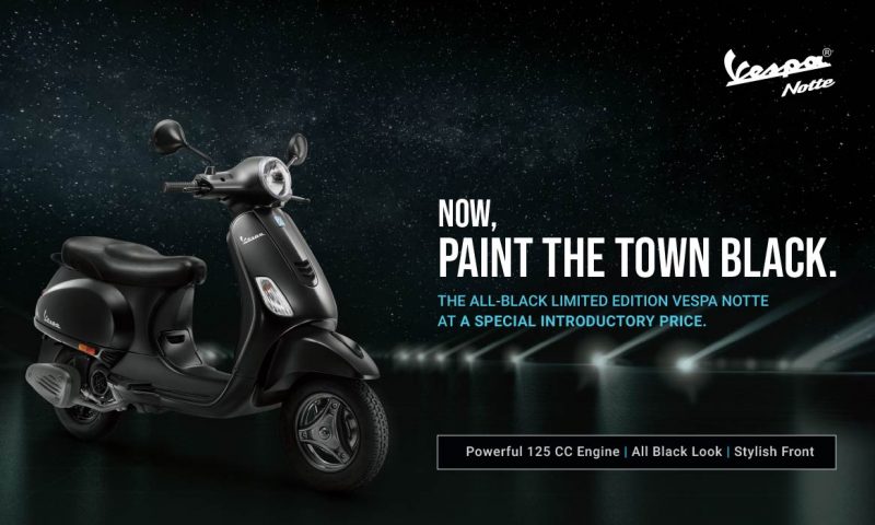 Vespa Notte 125, Cheapest Vespa Scooter in Nepal, Launched