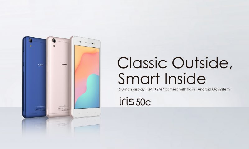 Lava Iris 50c with Android Go Launched in Nepal