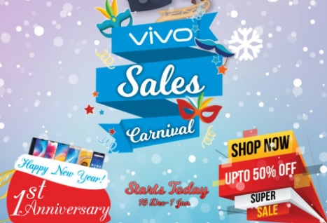 Vivo Sales Carnival: Get Up To 50% Discount on Vivo Smartphones