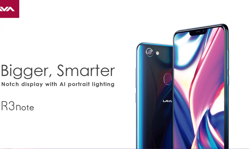 Lava R3 Note with Notch Display Launched in Nepal
