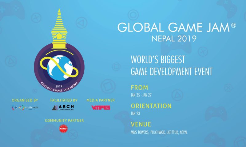 Call to Register: Global Game Jam Nepal 2019 is Back, Jan 25-27