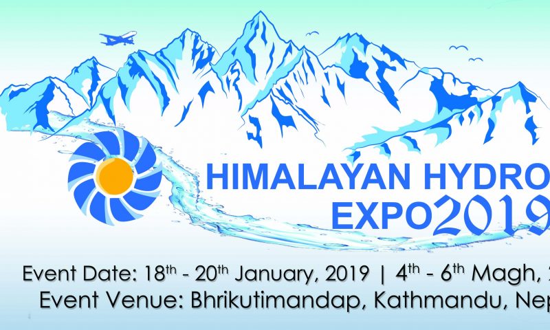 Himalayan Hydro Expo 2019 to Start from Tomorrow!