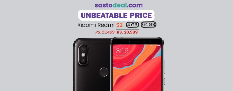 Really “Sasto Deal” at SastoDeal: Xiaomi Redmi S2 Available at Rs. 20,999