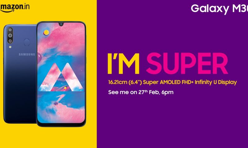 Samsung Galaxy M30 Launch Date Revealed in India; Might Come to Nepal