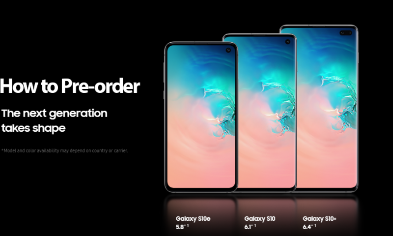 How to Pre-Order Samsung Galaxy S10 Smartphones in Nepal?