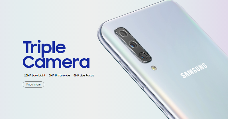 Samsung Galaxy A50 with Triple Camera Setup Launched in Nepal