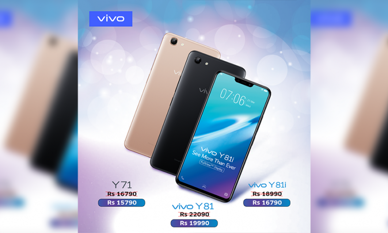 Vivo Drops Price of Three of its Budget Smartphones
