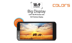 Colors Pride 1E with 18:9 Display & Android GO Launched in Nepal