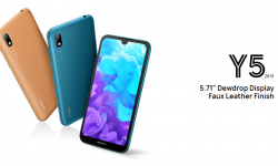 Huawei Y5 2019 with 5.71″ Dewdrop Display & Faux Leather Finish Launched in Nepal