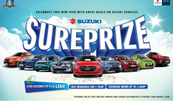 Suzuki Sure Prize 2076: Try Your Luck in Suzuki’s New Year Offer!
