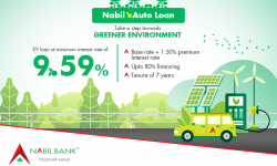 Nabil e-Auto Loan: Great Initiative to Provide Affordable Loans for Electric Cars in Nepal