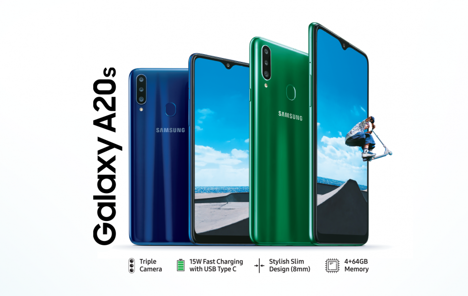 galaxy a20s specs