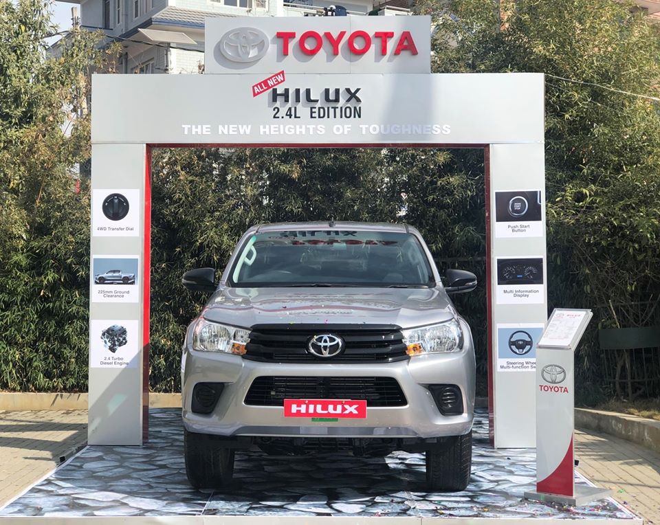 New Toyota Hilux 2.4L Edition Officially Launched in Nepal More for