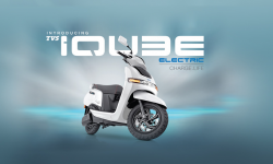TVS iQube: TVS’s First E-Scooter Launched, Futuristic Design with a Few Hiccups