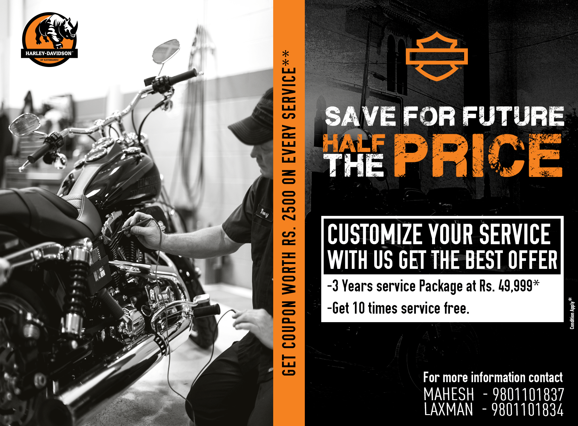 Harley Davidson Service Package Offer!