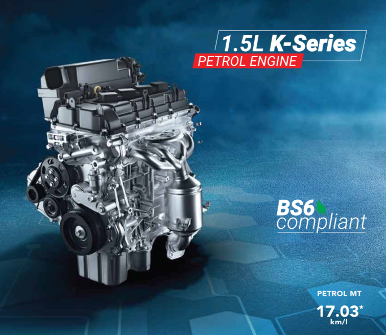 Suzuki Vitara Brezza 1.5L K-Series Engine