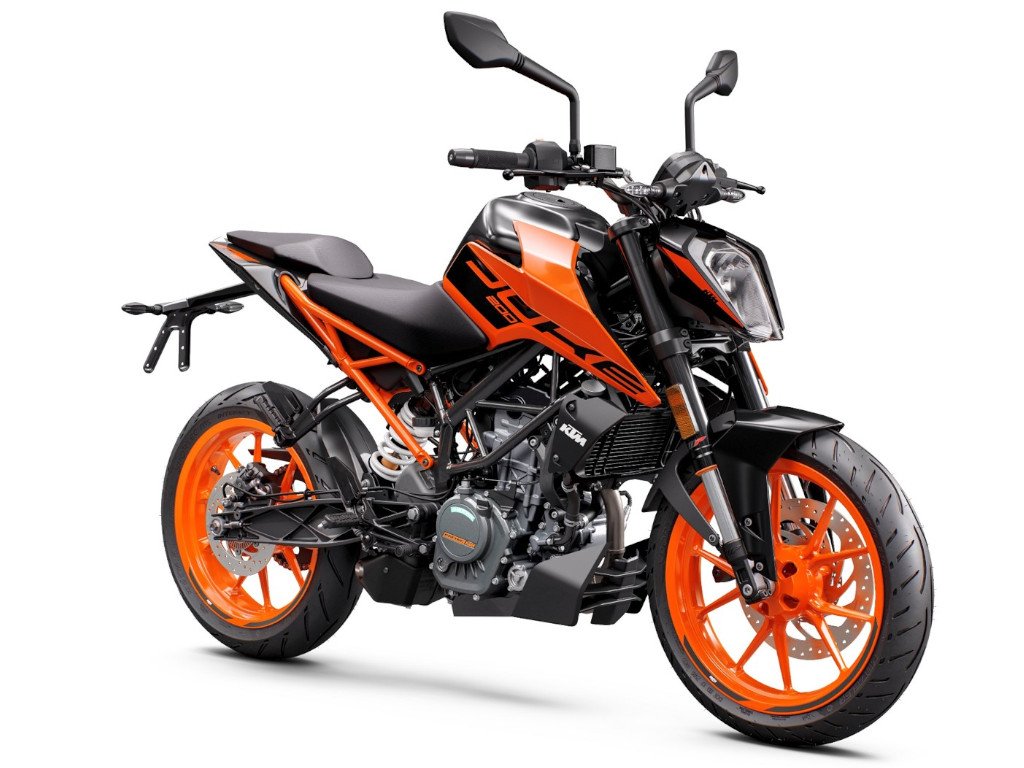 KTM Duke 200 BS6 Electric Orange