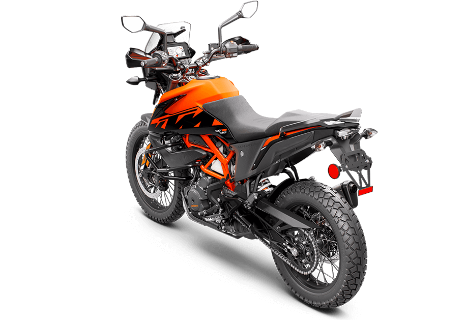 Rear Styling in KTM 390 Adventure