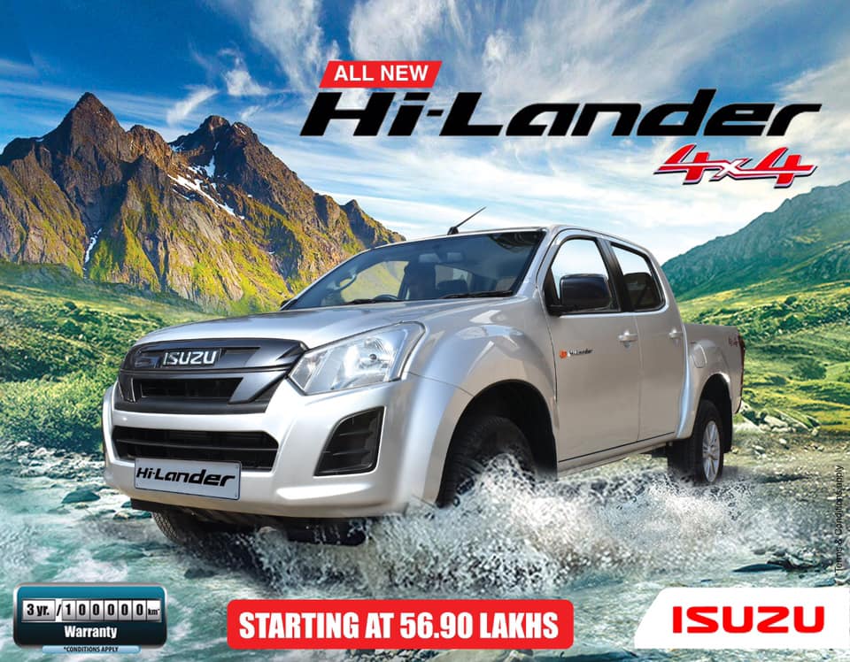ISUZU Hi-Lander 4x4 in Nepal