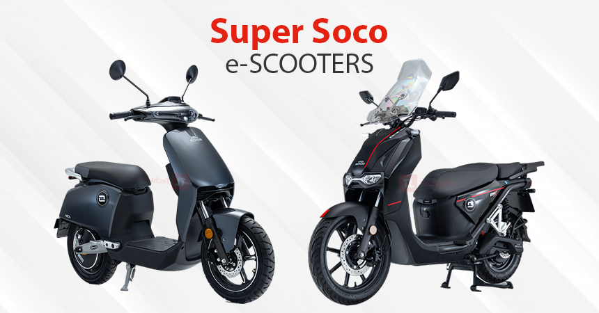 Super Soco Electric Scooters Price in Nepal