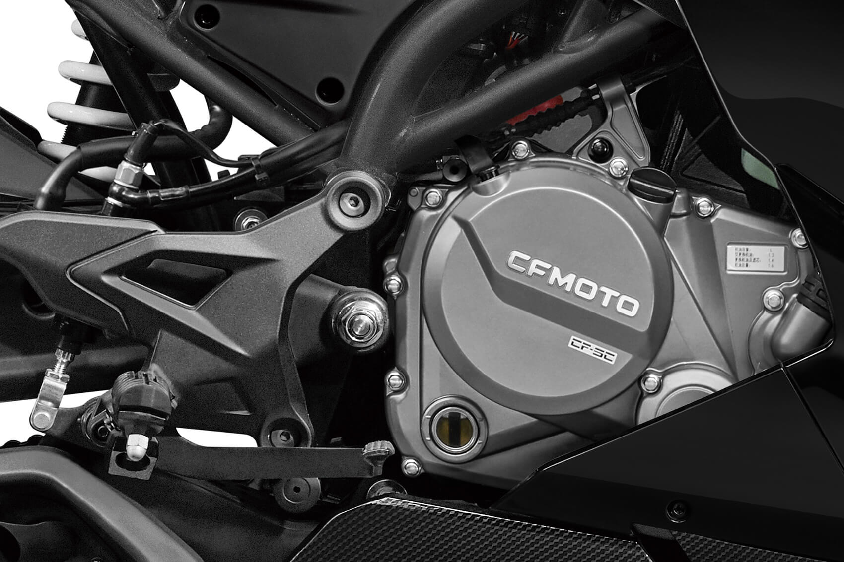 250cc Engine in CFMoto SR 250