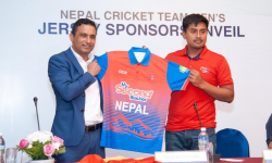 My Second Teacher, an e-Learning Platform, Sponsors Jersey of Nepal’s Cricket Team 