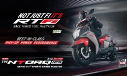 TVS NTorq 125 RT-FI BS6 Launched in Nepal: New Engine, Improved Mileage!
