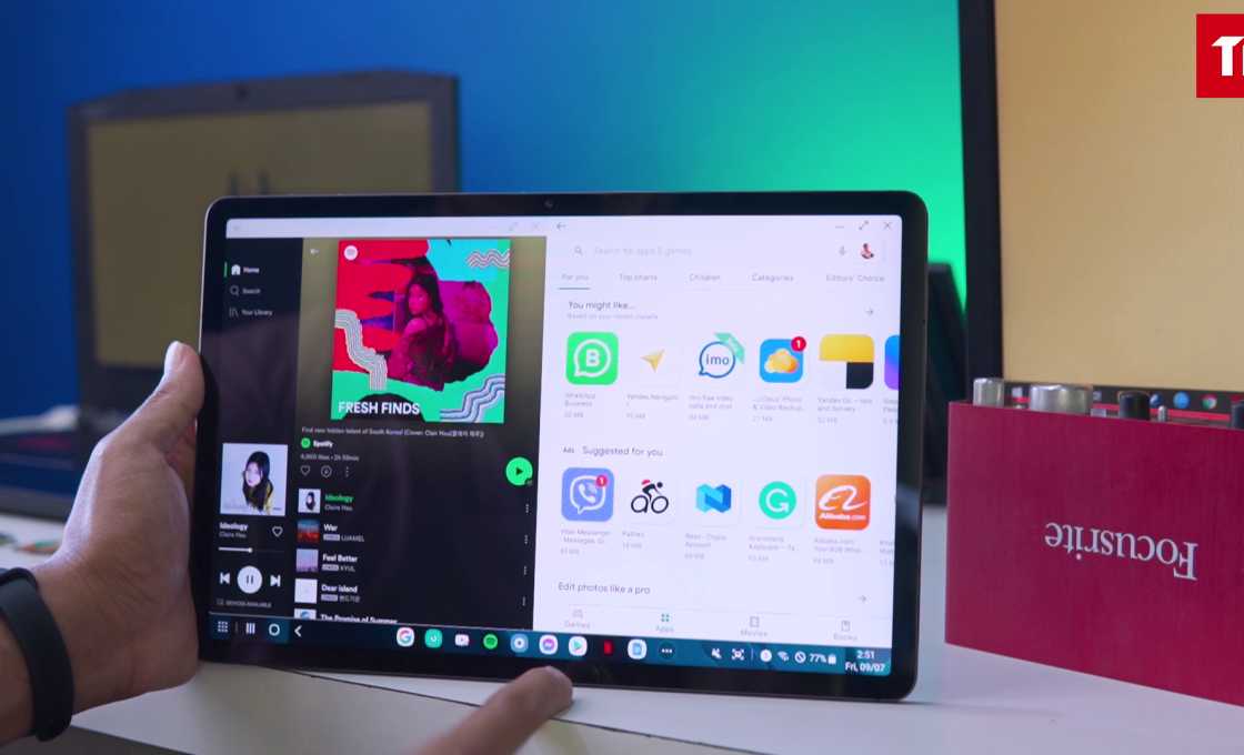 tab s7  one ui 3.0