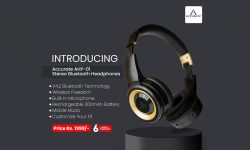 Accurate Wireless Headphone AHP-01 Launched in Nepal, Priced at Rs. 1,999