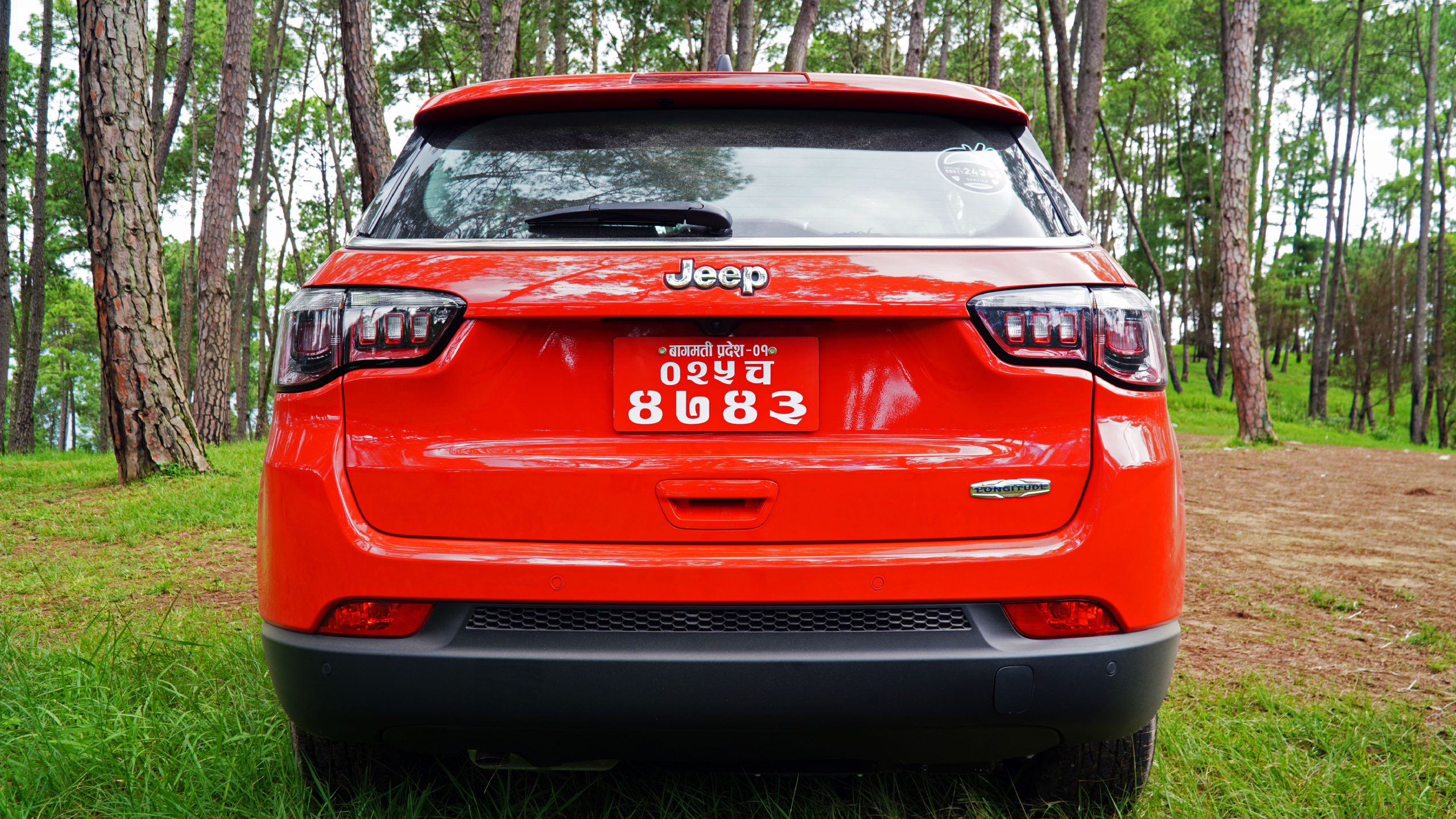 2021 Jeep Compass Rear View