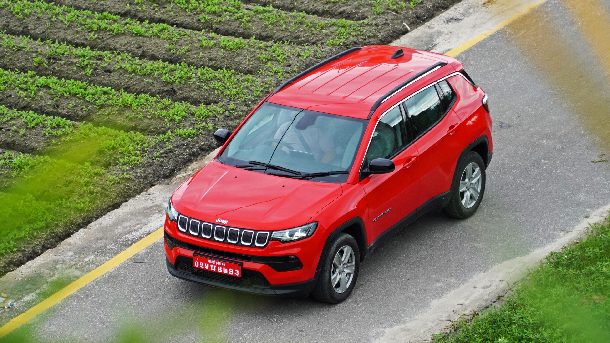 2021 Jeep Compass Top View