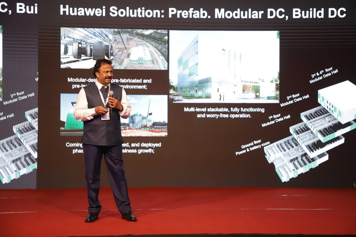 Mr. Soma Shekar Veeranna, Huawei Asia Pacific Regional Director, Data Center Facilities Solution
