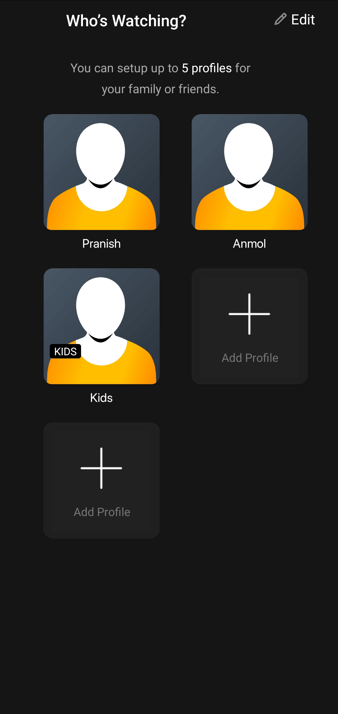 SonyLIV Kids profile
