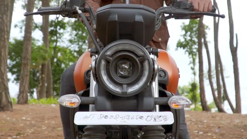 Circular LED Headlamp with LED DRLs