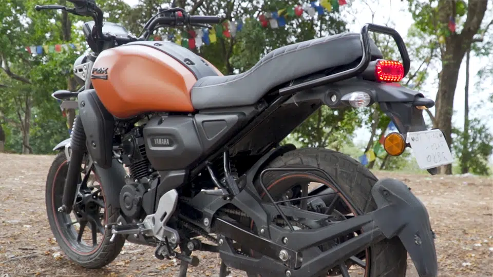 Rear Styling in Yamaha FZX