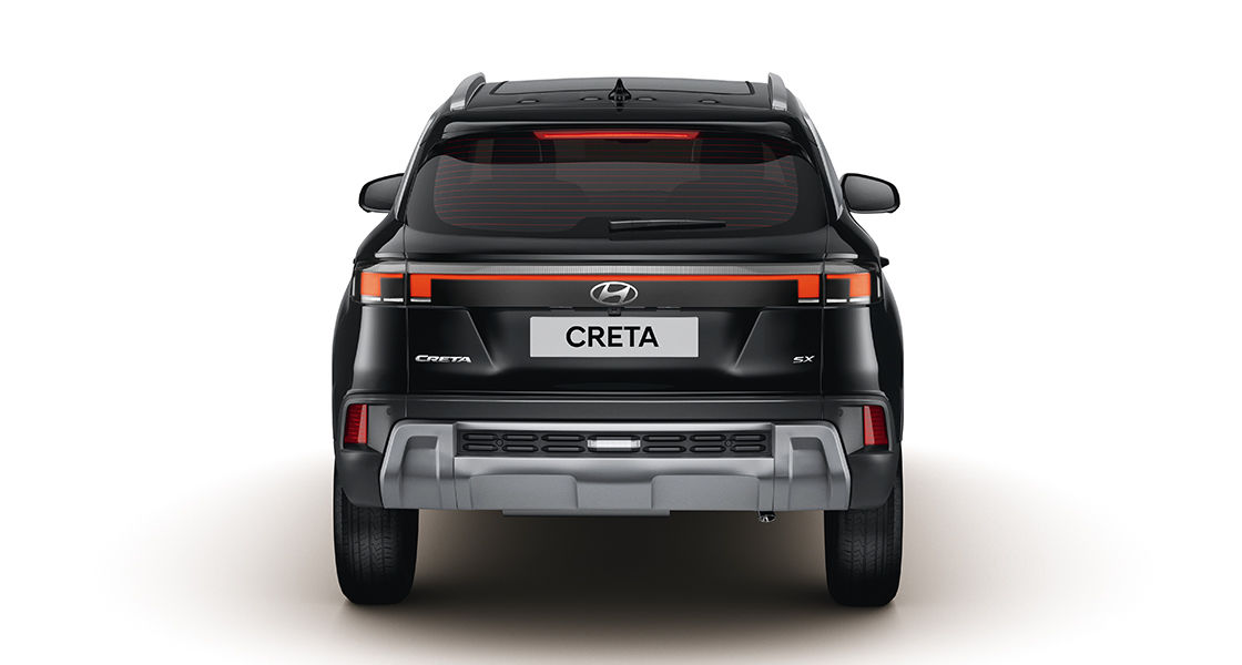 Rear Styling in new Hyundai Creta Facelift