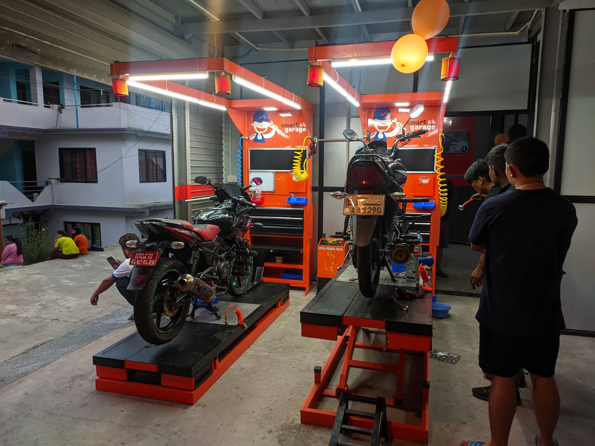 Bike Servicing at Smart Garage