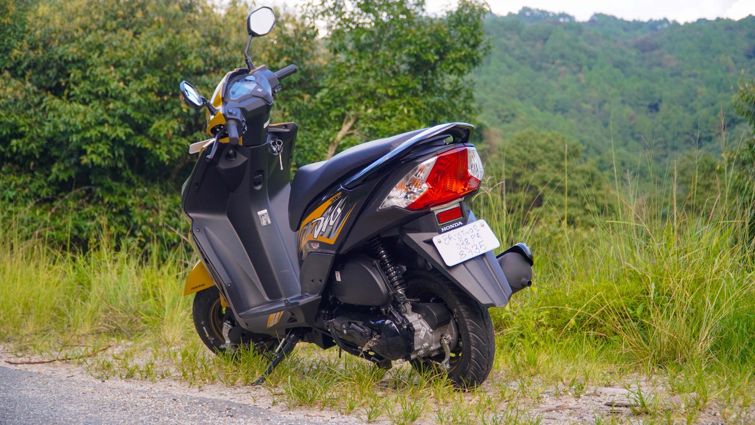 Rear Styling in Honda Dio