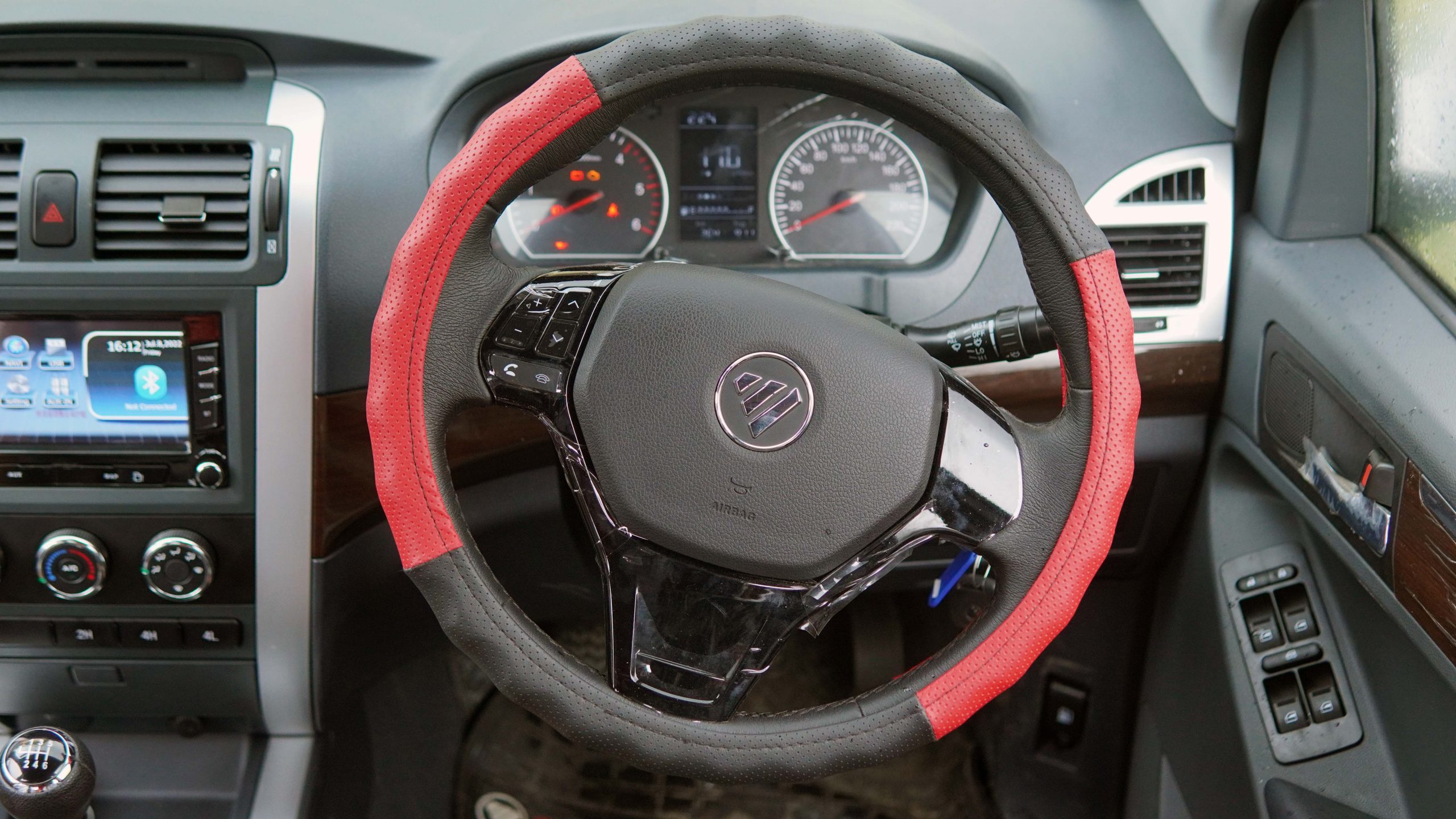 Steering Wheel with Mounted Controls