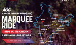 TVS AOG Group Organizes 6500km+ International Marquee Ride!