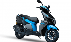 TVS NTorq 125 RT-FI Race Edition Now in New Marine Blue Color!