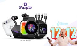 Daraz 12.12 Sale on Purple Products, Save on Smartwatches, Earbuds, and More!