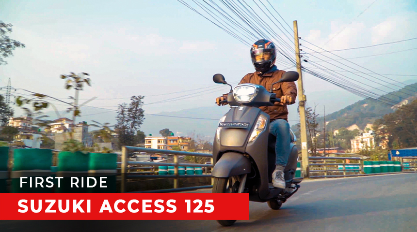 Suzuki Access 125 First Ride