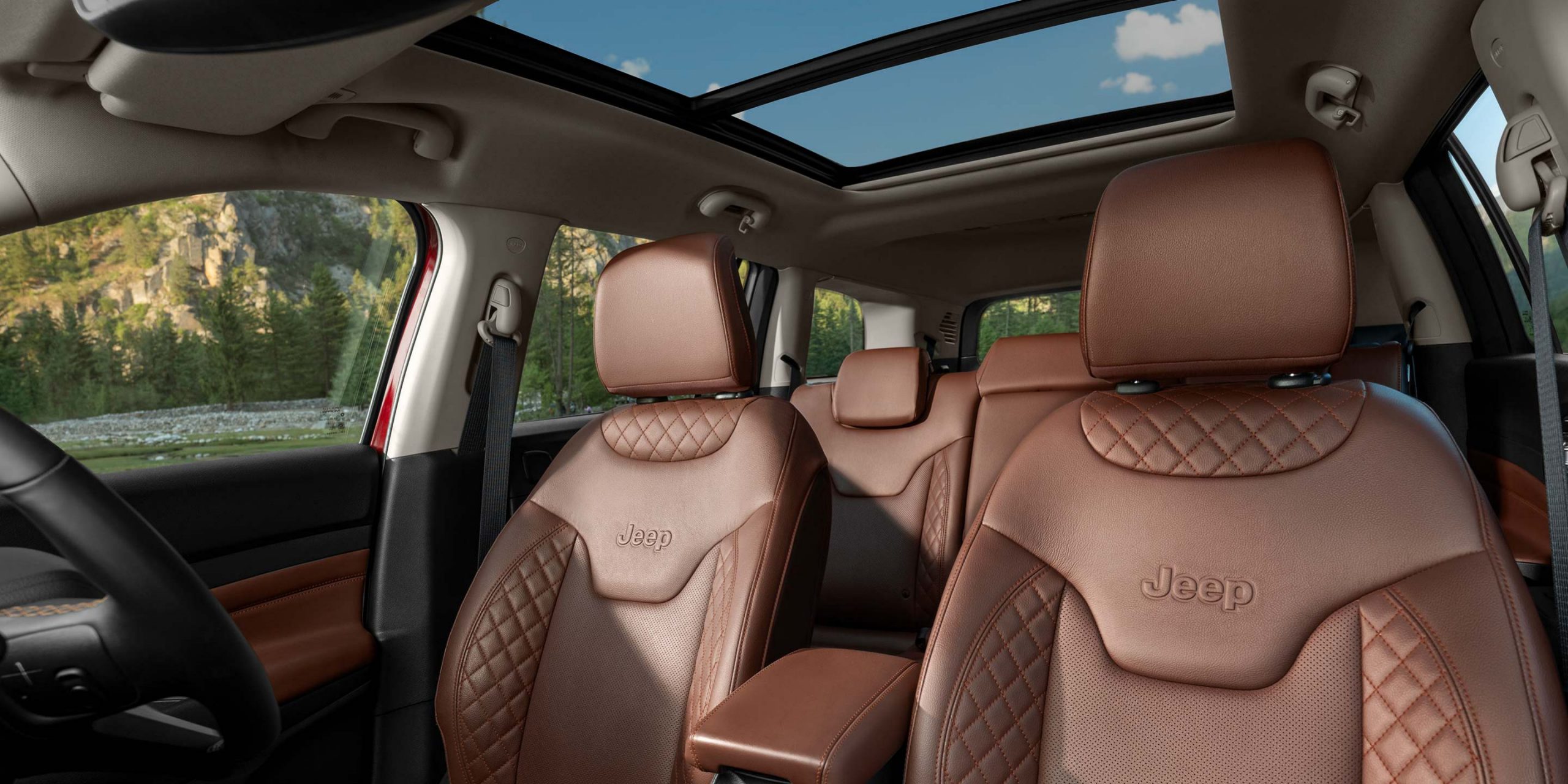 Luxurious Interiors in Jeep Meridian