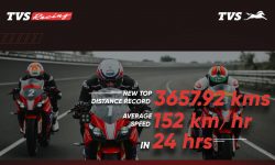 TVS Motor Sets Indian National Speed Endurance Record!