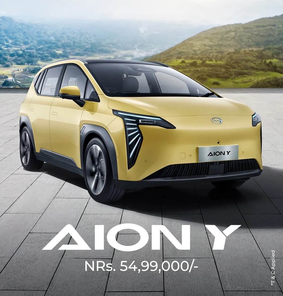 GAC Aion Y Electric SUV Now in Nepal: 500km+ Range in a Single Charge!