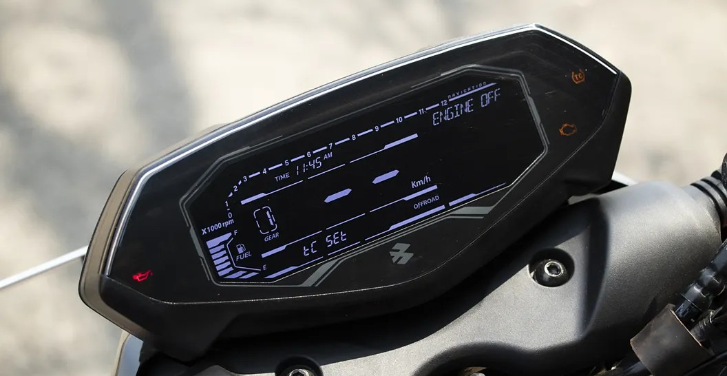 Digital Meter in Bajaj Pulsar N250